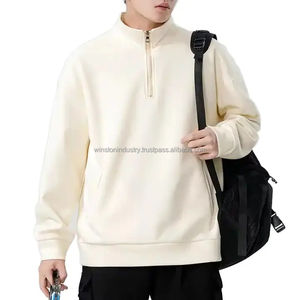 Sweat-shirt et sweat à capuche unisexe brodés en tissu teints et perlés pour la saison hivernale - Product Image 1