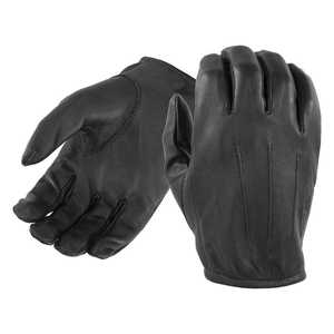 Gants en cuir non doublés avec dos en peau de mouton et manchette courte, en cuir de vachette aniline, haute sensibilité, pour usage intensif 786Q.Com-HD20P - Product Image 1