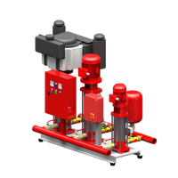 Ensemble de pompes à incendie multi-étages en acier inoxydable haute pression diesel électrique UEDJ 12, garantie de 2 ans, sprinkler 1 HP