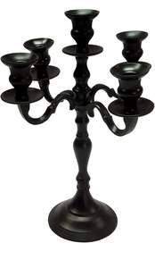 Candélabre en métal de taille personnalisée de haute qualité, fait à la main, couleur noire, nouveaux centres de table pour la décoration de la maison et du mariage - Product Image 3