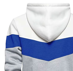 Pull à capuche surdimensionné de haute qualité pour hommes 3D multicolore épais lavé Technique Logo personnalisé broderie Style Streetwear - Product Image 6