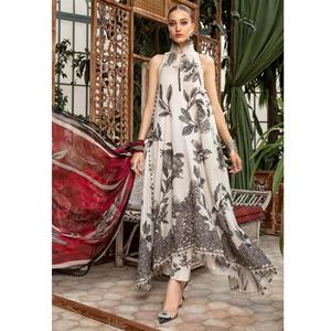 Robe de pelouse de marque indienne pakistanaise costume brodé de qualité d'exportation robe de fête de mariage formelle la plus vendue - Product Image 1