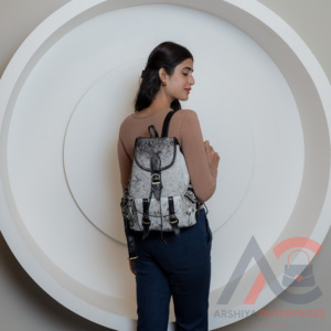 กระเป๋าเป้นักเรียนหนังวัวแท้สไตล์ย้อนยุคขายดีกระเป๋าหนังแท้แบบมินิมอลลิสต์สำหรับ100% - Product Image 1