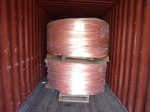 99.99% Pureza Molino-Baya Alambre de cobre Chatarra de alambre de cobre rojo para cortar y soldar - Product Image 2