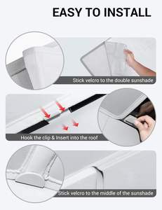 Accessoires de voiture pour <span class=keywords><strong>Tesla</strong></span> <span class=keywords><strong>Model</strong></span> <span class=keywords><strong>3</strong></span> <span class=keywords><strong>Model</strong></span> Y Rideau de voiture Toit ouvrant <span class=keywords><strong>Pare</strong></span>-<span class=keywords><strong>soleil</strong></span> rétractable - Product Image 5