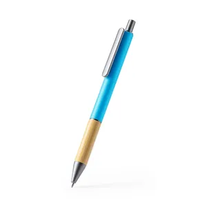 Penna a Sfera in Bambù Teglio Personalizzata, Gadget Promozionale - Product Image 4