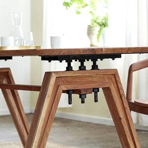 Table à manger en bois d'acacia Noa - Product Image 4