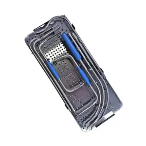 Juego de Instrumentos Quirúrgicos Profesionales Manuales para Retracción de Cadera y Gancho Óseo, 8 Piezas, Reutilizables, Ecológicos, Certificados CE, Grado Médico - Product Image 1