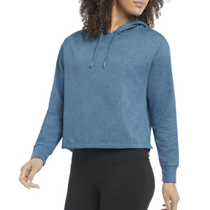 Sudadera Corta de Manga Larga para Mujer, Estilo Moderno, Venta al Por Mayor, Felpa, Secado Rápido, Transpirable, para Invierno y Otoño - Product Image 3