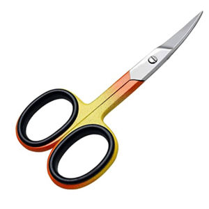 Ciseaux professionnels pour les soins des ongles avec lames courbes tranchantes en acier inoxydable pour l'utilisation des cuticules, finition lisse, qualité durable - Product Image 4