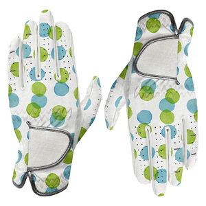 Guante de Golf de cuero genuino Cabretta Premium, suave, transpirable, antideslizante, piel de oveja, mano izquierda, tamaño personalizado, guantes de Golf duraderos - Product Image 4