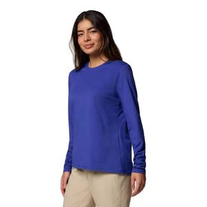 เสื้อยืดแขนยาวคอกลมผ้าฝ้ายลำลองสำหรับผู้หญิงเสื้อคอกลมแขนยาวมีให้เลือกทุกขนาดและพิมพ์ลายตามสั่ง - Product Image 4