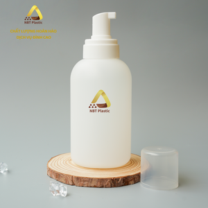Bouteille HDPE personnalisée de 500ml avec pompe et bouchon pour nettoyant pour le visage, shampooing, savon pour les mains, pompe à mousse, usine du Vietnam - Product Image 3
