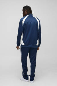 Zip up Soft Shell Crinkle <b>Track</b> <b>Pants</b> 2 Piece Set Men Streetwear With Piping Elastic Cuffs Unisex <b>Nylon</b> Windbreaker Tracksuit - Product Image 2