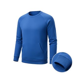 Sweat-shirt à manches longues pour homme, col rond, pull, option logo personnalisé, confortable, léger, décontracté, à porter tous les jours, élégant - Product Image 2