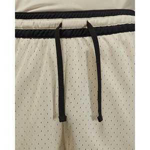 Shorts de sport pour hommes 100 % coton, personnalisables, grande taille, taille mi-haute élastique, style urbain, couleur unie, vente en gros - Product Image 6