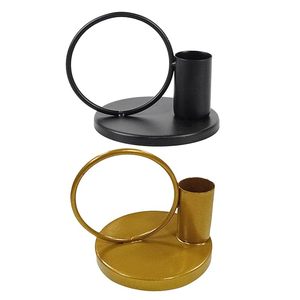 Home Accent Good Sale Home Decorative <b>Candle</b> Holder Metal in Iron <b>Candle</b> Holder Hot Selling Black Powder Coating <b>Candle</b> <b>Mold</b> - Product Image 4