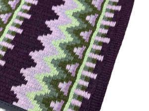 แผ่นรองอานม้าขนสัตว์ทอมือประสิทธิภาพสูงการออกแบบทางตะวันตกเฉียงใต้สำหรับการแสดงแบบตะวันตกสำหรับผู้ขับขี่ - Product Image 4