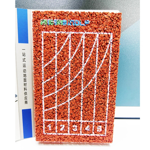 Granulés de caoutchouc EPDM colorés INOLP de haute qualité, antidérapants et amortissants pour les applications de moulage de pistes de course - Product Image 2