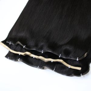 Extensions de cheveux Remy vietnamiennes vierges de luxe Double et Super Double étiré Bundle de cheveux indiens bruts à 613 - Product Image 3