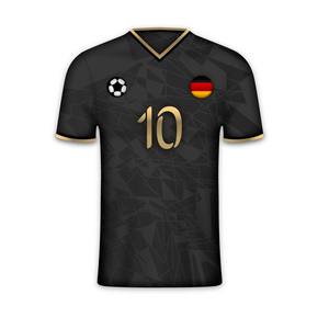 Camiseta de Fútbol Personalizada con Diseño y Logotipo para Hombre, Estilo Clásico de Secado Rápido y Transpirable con Estampado por Sublimación para Equipos de Fútbol - Product Image 4