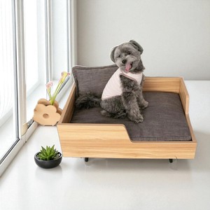 OEM CH13 Small Pet Bed Woolen Material with Compact <b>Frame</b> and Removable Cover for Vietnam Small Pets - Product Image 6