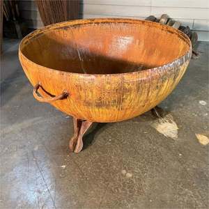 Brasero de Alta Calidad con Chimenea 
 Brasero de Leña de Hierro 
 Brasero de Alta Temperatura - Product Image 5