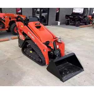 CE EPA Certified Good Price High Quality Stand <b>On</b> Kubota SCL100 Skid Steer Loader Front Loader 9 Ton Rated Load - Product Image 4