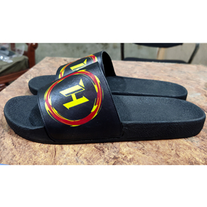 Pantoufles unisexes en fourrure chaude pour toutes les saisons, tongs en PVC légères, antidérapantes, respirantes, logo personnalisé disponible - Product Image 2