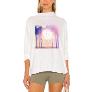 Camisa de Mujer Premium ODM, Transpirable, de Algodón, Verano, Holgada, Informal, Suave, Elegante, al por Mayor, Personalizada, Moda Urbana - Product Image 3