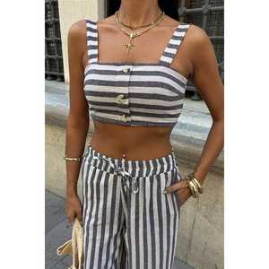 Conjunto Casual de Lino Carolina 9803-0025 para Primavera/Verano - Product Image 4