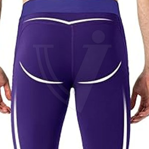 2025 Leggings de compresión de cintura alta personalizados para hombre Pantalones de precio de fábrica de la mejor calidad para hombre - Product Image 4