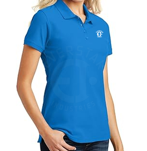 Camiseta Polo de mujer de moda 100% algodón de manga corta para uso diario de Pakistán - Product Image 4
