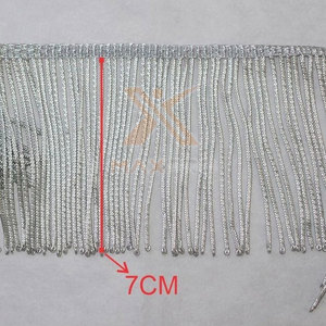 พู่ลวดลายเส้นด้ายดีไซน์พิเศษ สีพื้น พู่ลวดลายเส้นด้ายน้ำหนักเบา - Product Image 6