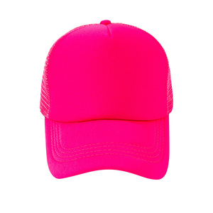 Venta al por mayor de sombreros de béisbol de 5 paneles de verano e invierno para hombres logotipo personalizado bordado tejido de rizo de punto color rosa comodidad - Product Image 5