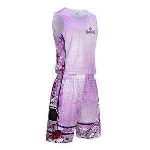 ชุดกีฬาบาสเก็ตบอลเครื่องแบบทีมบาสเก็ตบอลชุดบาสเก็ตบอลดีไซน์ตามสั่ง - Product Image 1