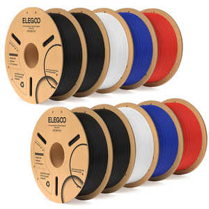 Filament PLA 10 kg en 4 couleurs pour impression 3D, tiges en matériau PVA, commande minimum 5 kg - Product Image 1