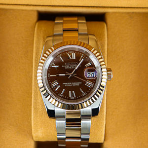 Soldes de fin d'année, montre mécanique pour homme, boîtier minimaliste en acier inoxydable, cristal saphir de 12 mm, étanche à 50 m, bracelet de 20 cm - Product Image 1