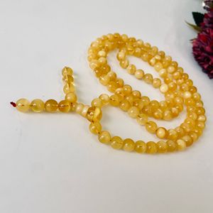 Mala en ambre jaune de la Baltique, Mala en ambre naturel - Product Image 1