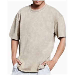 เสื้อยืดสำหรับผู้ชายขายส่งคุณภาพสูงผ้าฝ้าย100% 380g เสื้อยืดผู้ชายโอเวอร์ไซส์ขนาดใหญ่พิเศษ - Product Image 1