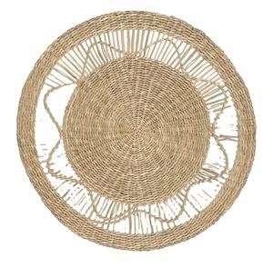 नमूना उत्पाद सीग्रास प्लेसमैट कॉटन सीग्रास प्लेसमैट सीग्रास कवर ग्लास कप - Product Image 1