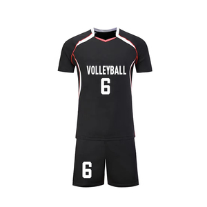 Uniformes de volley-ball dernier modèle pour femmes, couleur et logo personnalisés, uniformes de volley-ball de haute qualité par sublimation, fourniture OEM - Product Image 2