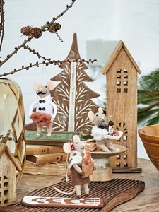 Mini árbol de Navidad de Metal brillante, moderna Decoración de mesa, adorno festivo elegante para el hogar, oficina, celebración de temporada - Product Image 4