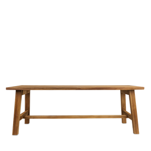 Banc en teck moderne minimaliste pliable démontable grand format en bois durable facile à installer pour l'extérieur - Product Image 2