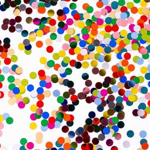 Confettis à paillettes (couleurs/formes mélangées) Couleur métallique en polyester pailleté, Selanusa - Product Image 1