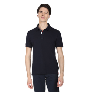 Ropa de calle informal 2023 Material de algodón de alta calidad OEM ODM Hombres Color sólido Polo Golf Camiseta - Product Image 1
