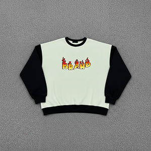 เสื้อสเวตเชิ้ตแขนยาวสำหรับผู้หญิง ผลิตอย่างมืออาชีพ ป้องกันรอยยับ ระบายอากาศได้ดี คุณภาพสูง ผ้าฝ้าย 100% ย้อมสีพื้น สำหรับฤดูหนาว พร้อมตราสัญลักษณ์ - Product Image 4