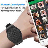 Jam Tangan Speaker Al-Quran dengan Rekaman MP3, Rekaman Al-Quran Uzbek Ceknc, Al-Quran Islami Arab, Perlengkapan Sholat Muslim, Hadiah Haji untuk Penggunaan Komputer