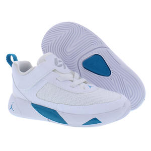 Nike Jordan Luka 1รองเท้าสำหรับทารก/เด็กวัยหัดเดินสี: สีขาว/สีเงินเมทัลลิค/ สี100% แท้ - Product Image 5