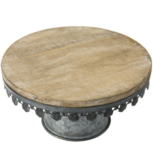 Support de plateau de service en métal galvanisé à 3 niveaux, présentoir à étages de style campagnard pour la cuisine, décoration de la maison, cupcakes, desserts au prix le plus bas - Product Image 2